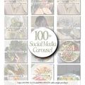 Health & Wellness Social Media Carousel Templates: Canva Editable (Digital Download)
