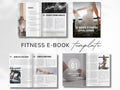 Fitness Ebook Template: 70-Page Canva Workbook for Coaches (Digital Download)