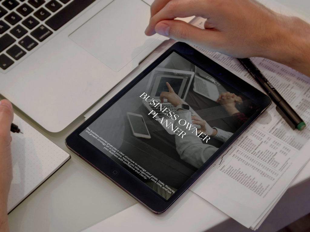 Editable Business Planner Canva Template: Small Business Toolkit (Digital Download)