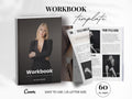 Business Ebook Template: 60-Page Editable Canva Workbook for Coaches (Digital Download)