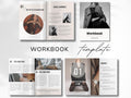 Business Ebook Template: 60-Page Editable Canva Workbook for Coaches (Digital Download)