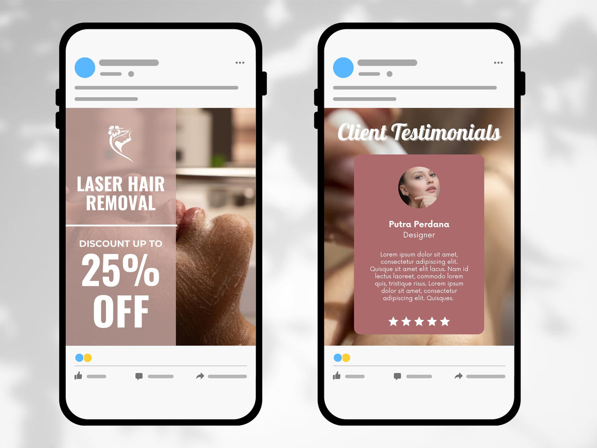 Skincare Social Media Templates for Canva Instagram Posts Beauty Skincare Content Creator Esthetician Marketing