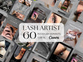 Lash Tech Instagram Post Templates: Editable Canva Social Media