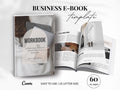 Business Ebook Template: 60-Page Editable Canva Workbook for Coaches (Digital Download)